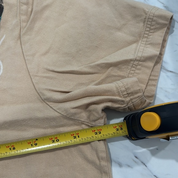 Teddi Beige Embroidered Button-Down Shirt - Picture 9 of 9